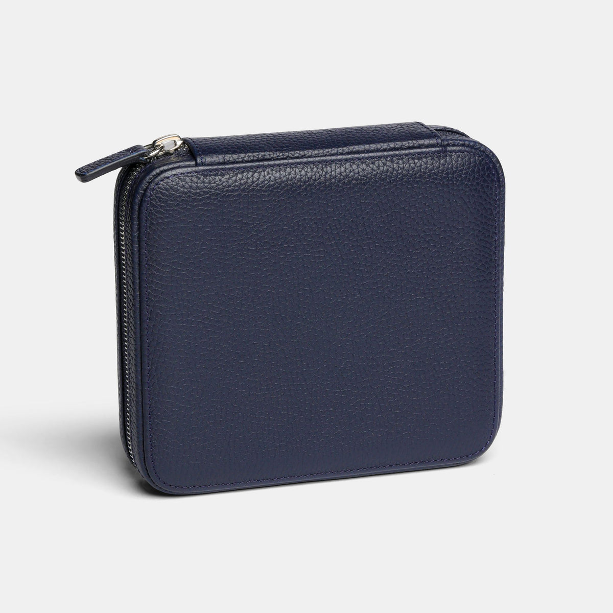 Mare: Blue Leather Watch Case for 4 Watches