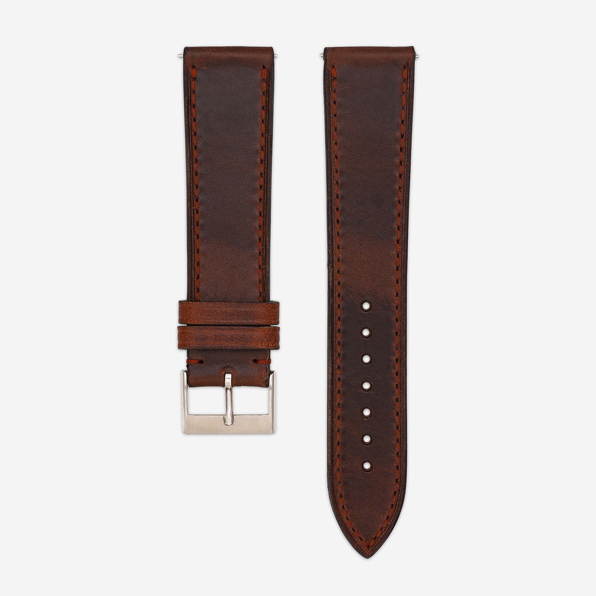 Cinturino per orologio in vera pelle di serpente marrone, cinturino per orologio in pelle, cinturino per orologio fatto a mano 26 mm 24 mm 22 mm 21 mm 20 mm 19 mm 18 mm...14 mm - Italia