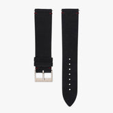 Black Knight: Black Kudu Leather Strap with Red Dots