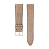 Coral: Taupe Kudu Leather Strap