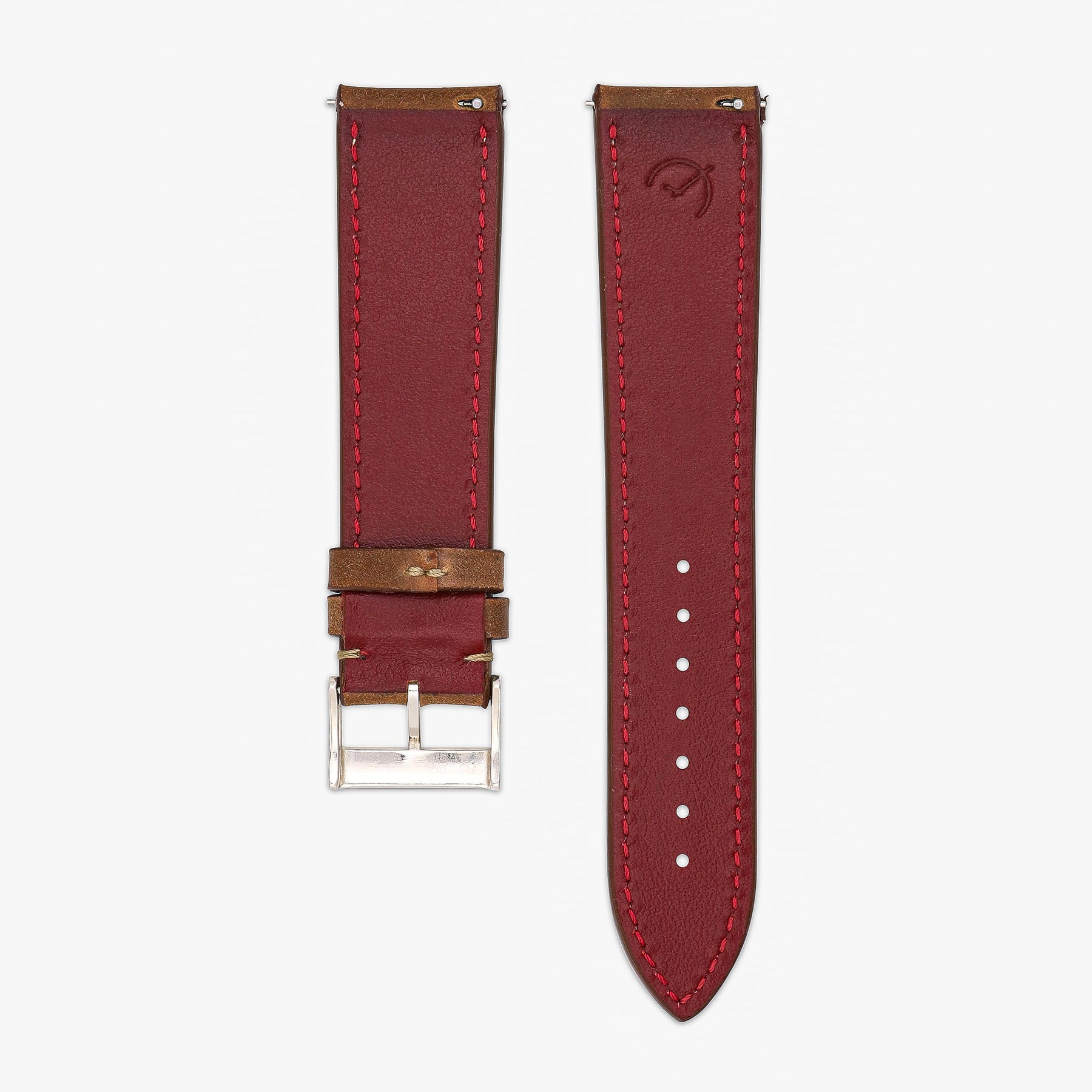 R.N.O. : Cinturino in Cordovan Marrone Chiaro