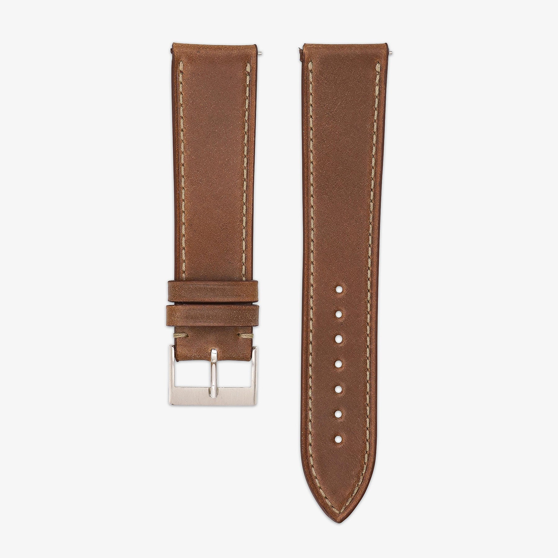 R.N.O. : Cinturino in Cordovan Marrone Chiaro
