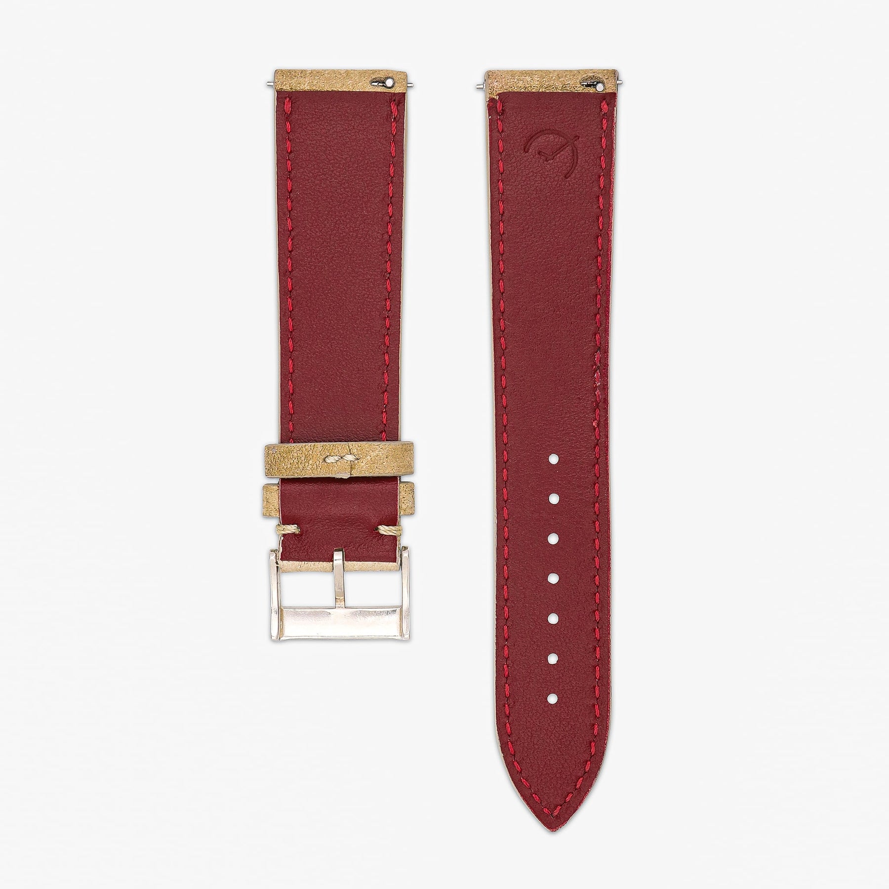 Siracusa: Cream Kudu Leather Strap