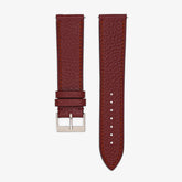 Firenze: Red Grained Calfskin Strap