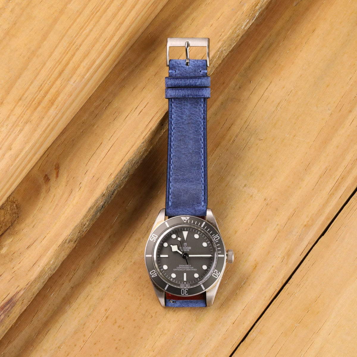 Mare: Blue Kudu Leather Strap