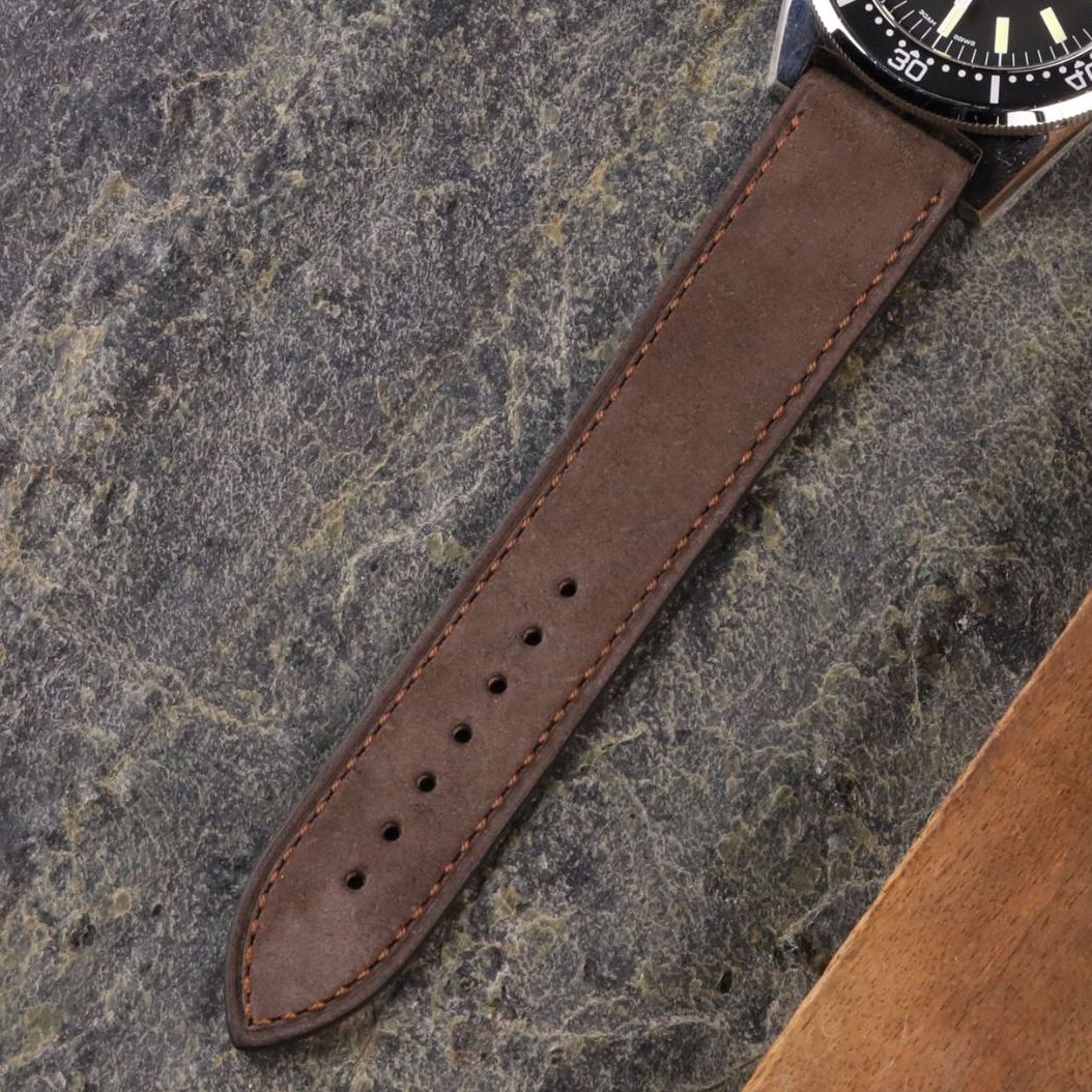 Cioccolato: Dark Brown Kudu Leather Strap