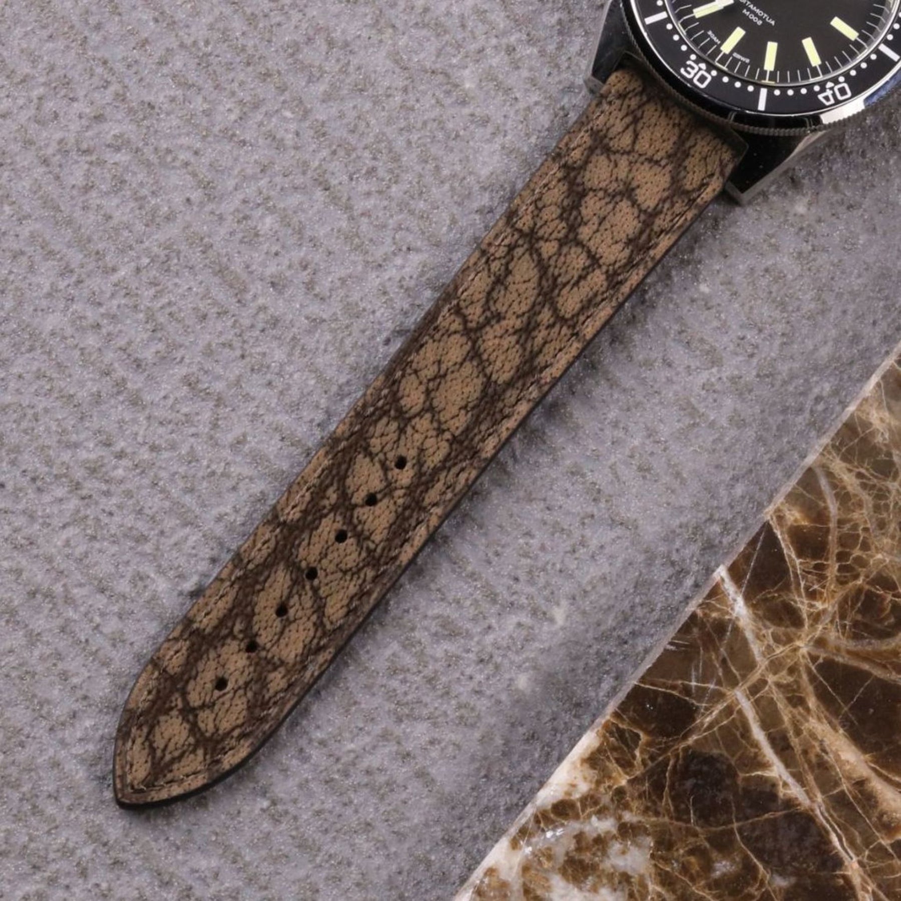 Terra: Water Buffalo Leather Strap