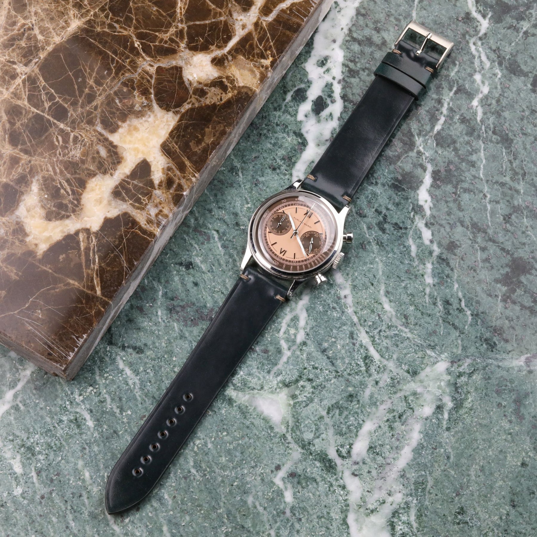 Amazonia: Green Cordovan Strap