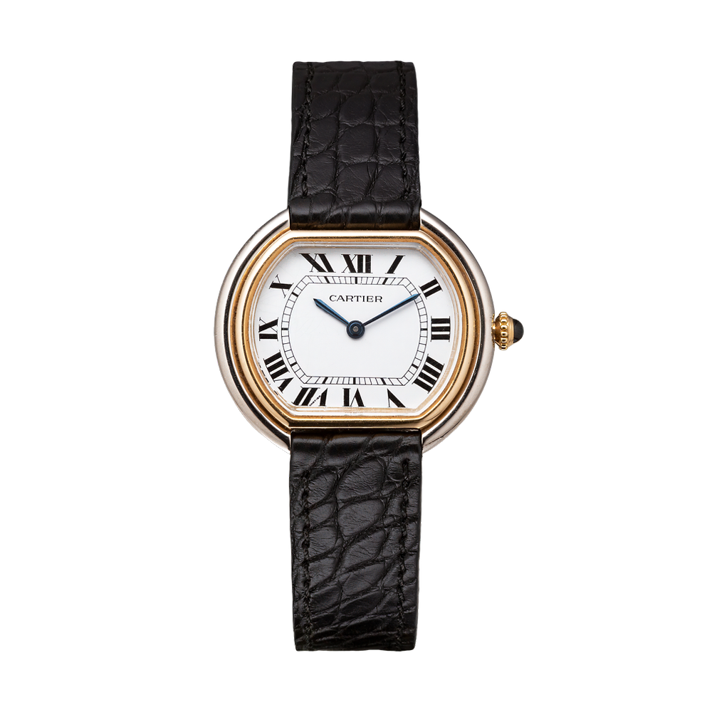 Cartier Ellipse "Paris Dial" in Oro 18kt