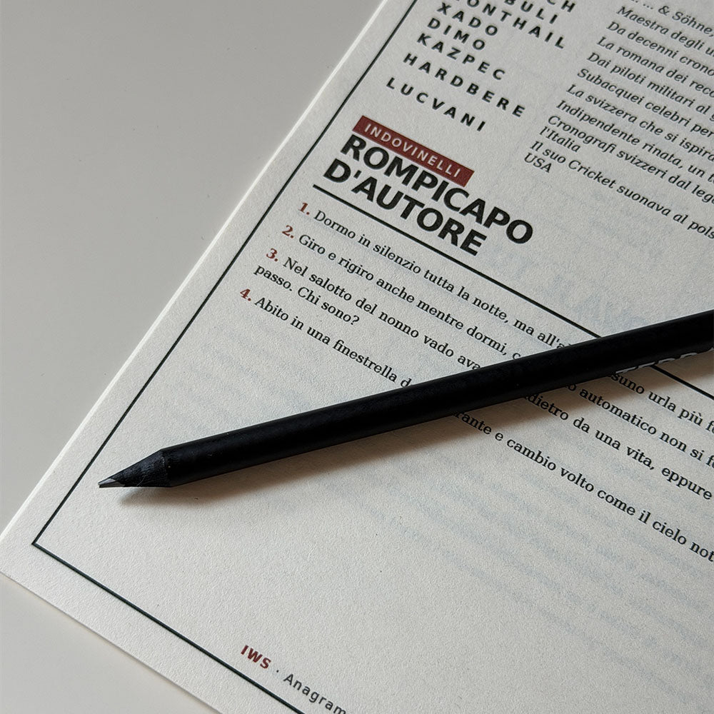 Cruciverba da Polso - Edizione N°1