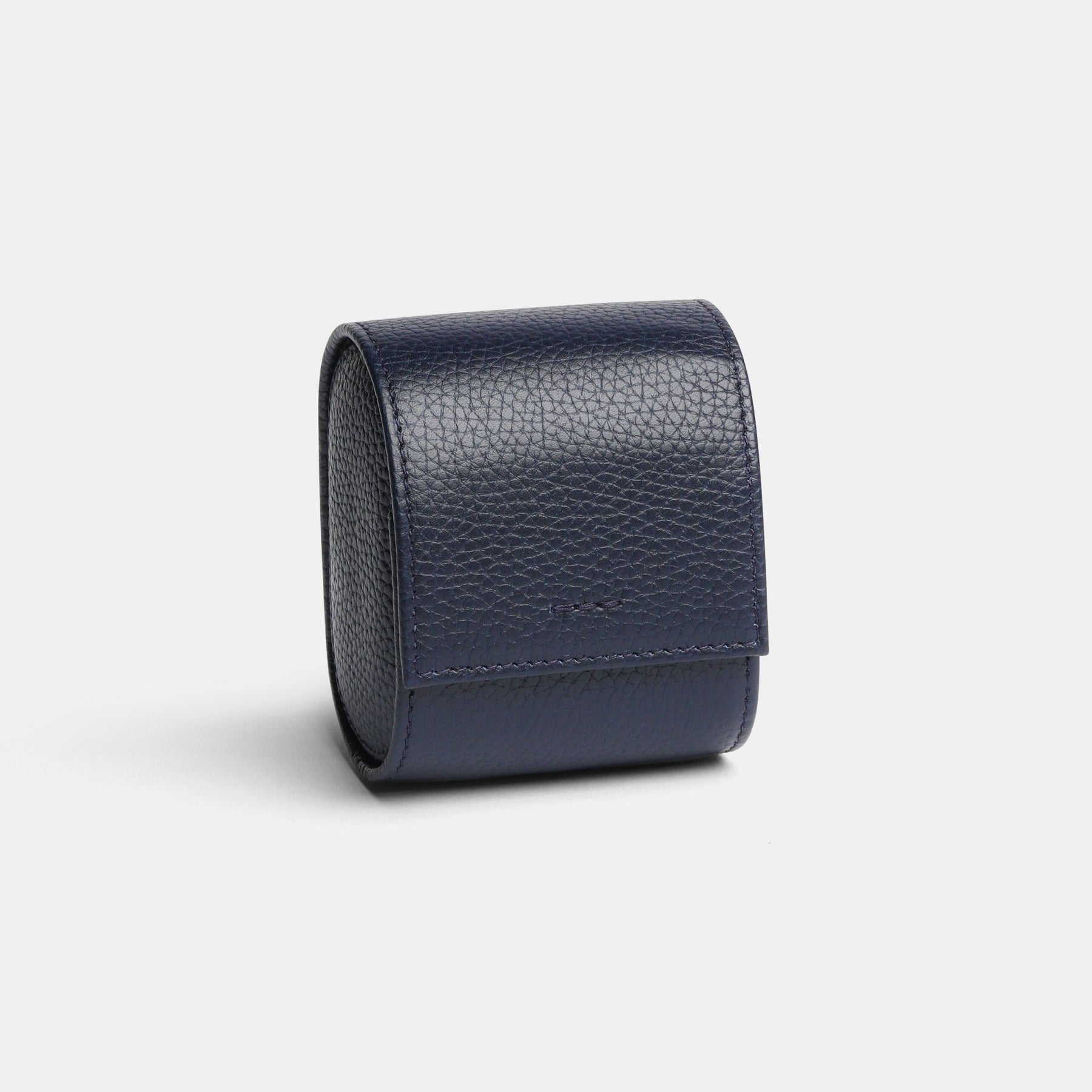 Mare: Blue Leather Watch Roll for 1 Watch