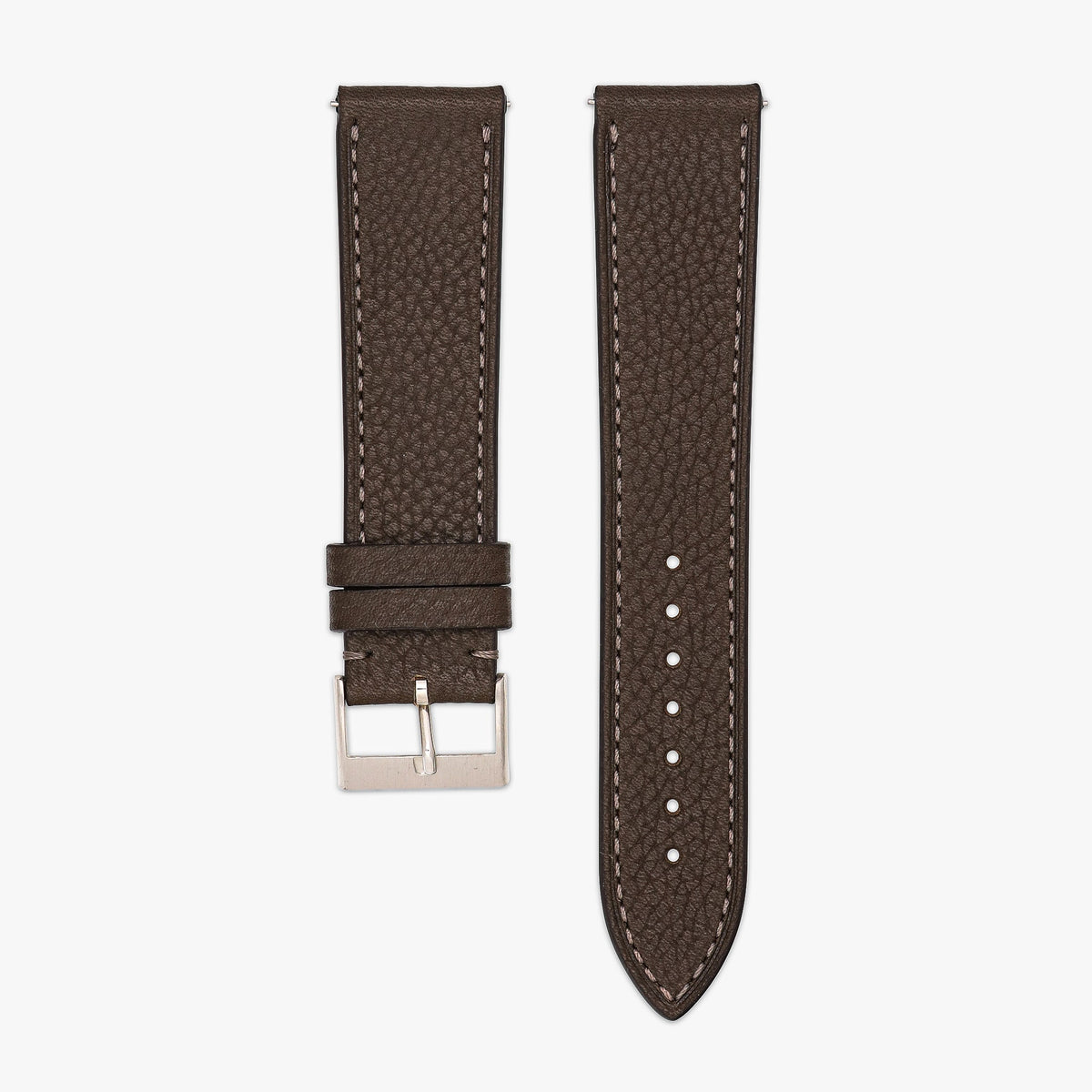 Store Grained Italian Calfskin Red - Handmade Watch Strap