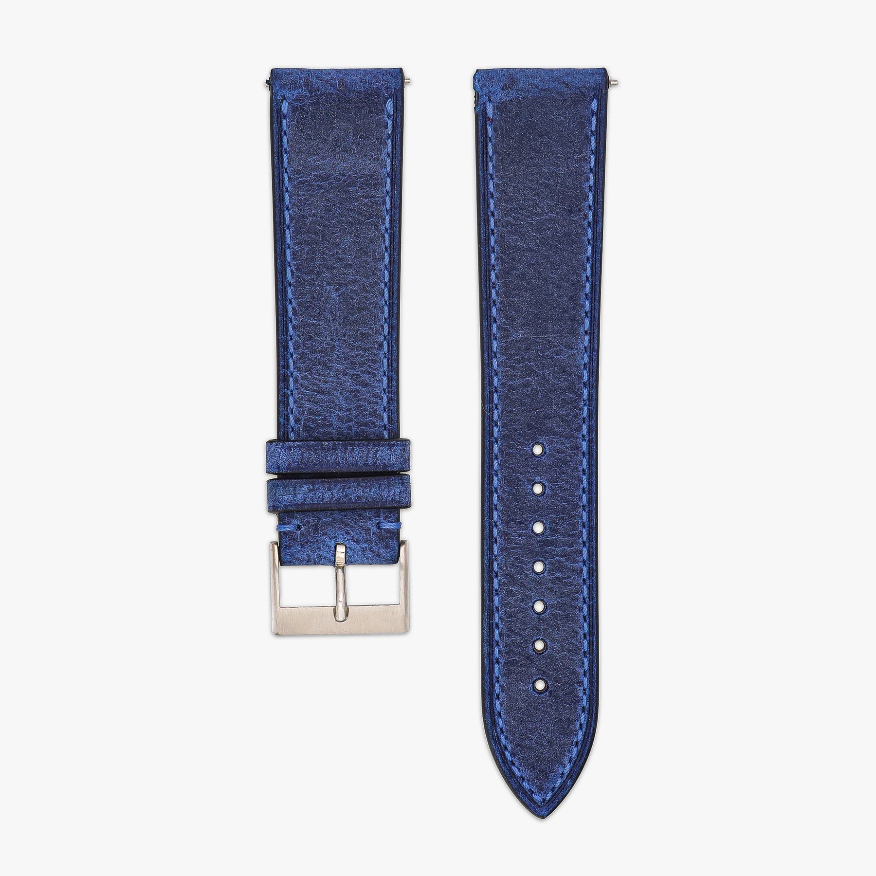 TAPORT Orologio Al Quarzo Con Cinturino In Pelle Blu, Quadrante 3,5 Cm, Perfetto Per Fan E Regalo