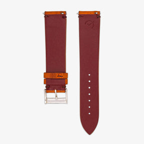 Savana: Orange Kudu Leather Strap