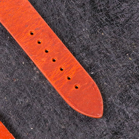Savana: Orange Kudu Leather Strap